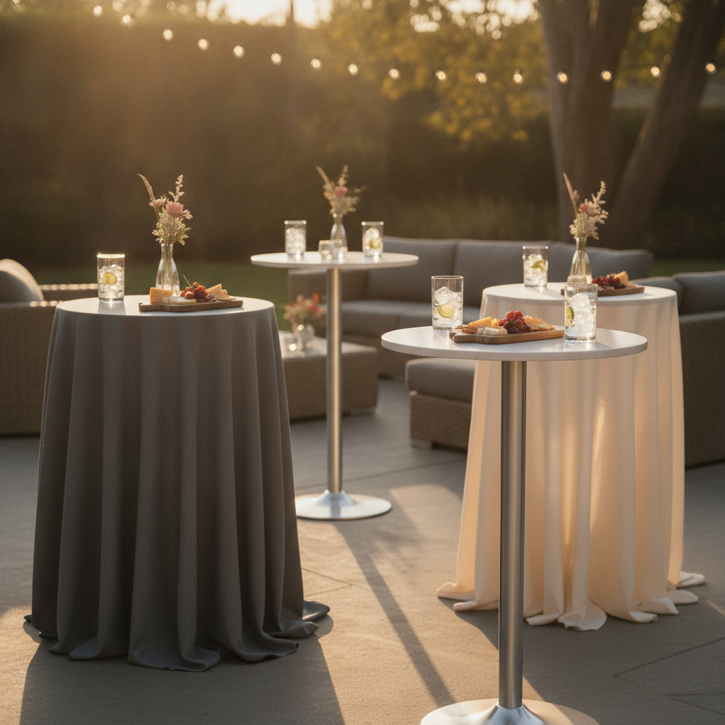 Cocktail Table Rental - Cocktail Table Rental